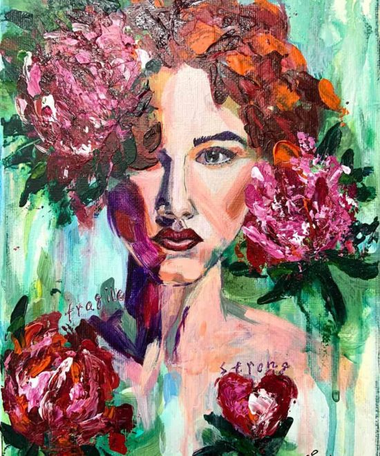 fragile but strong painting