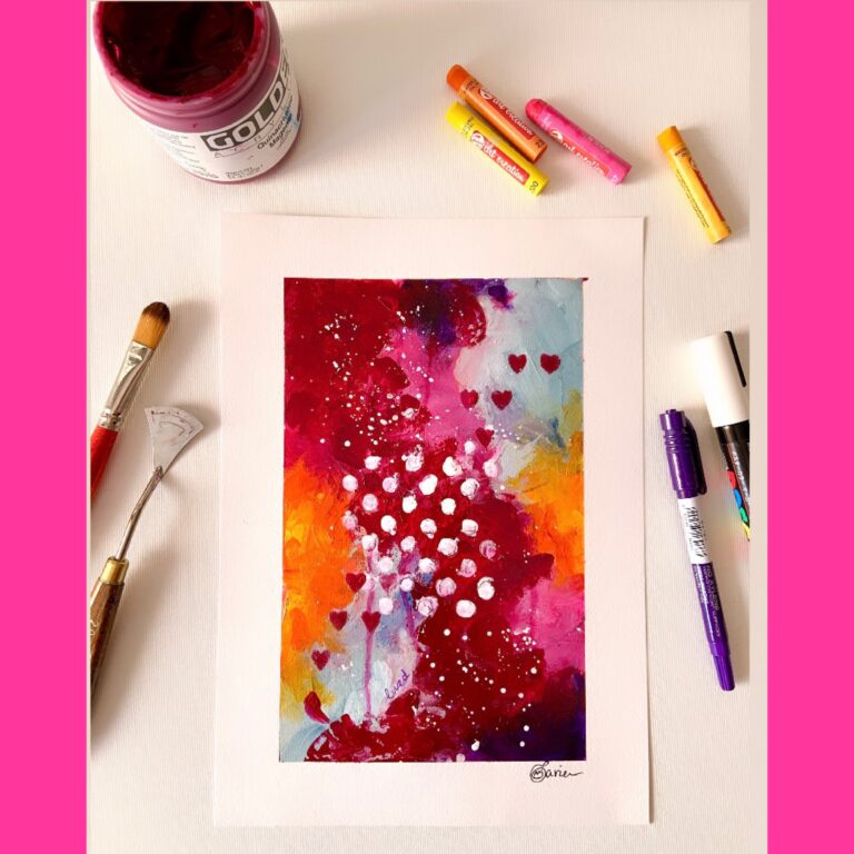 abstract study - loved all the way