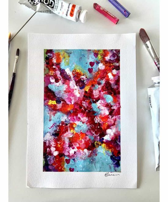 abstract study “Lollipop”