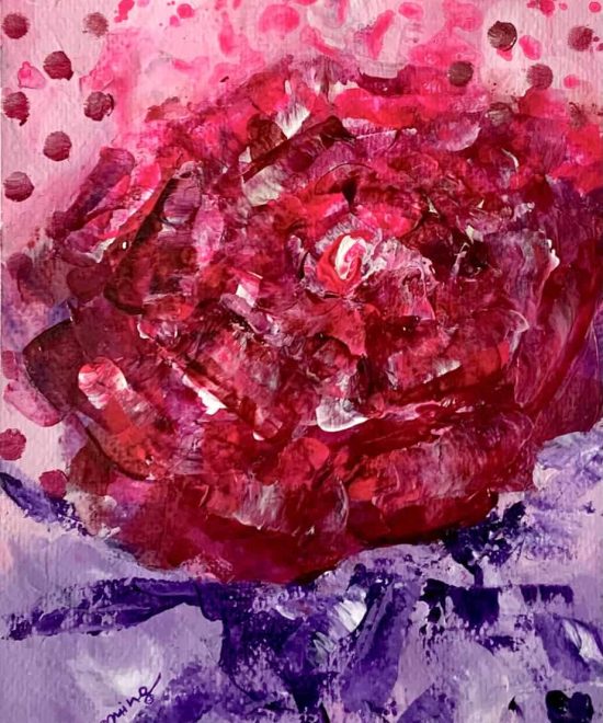 abstract study flourish