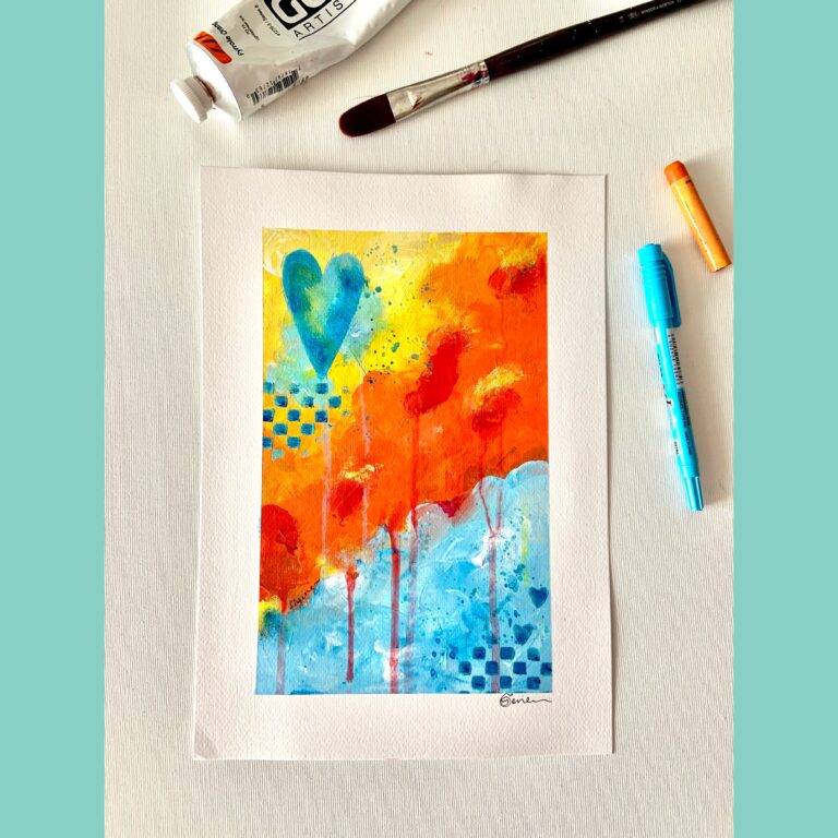 abstract study flying