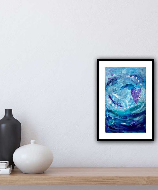 abstract study - “Wild like the waves”