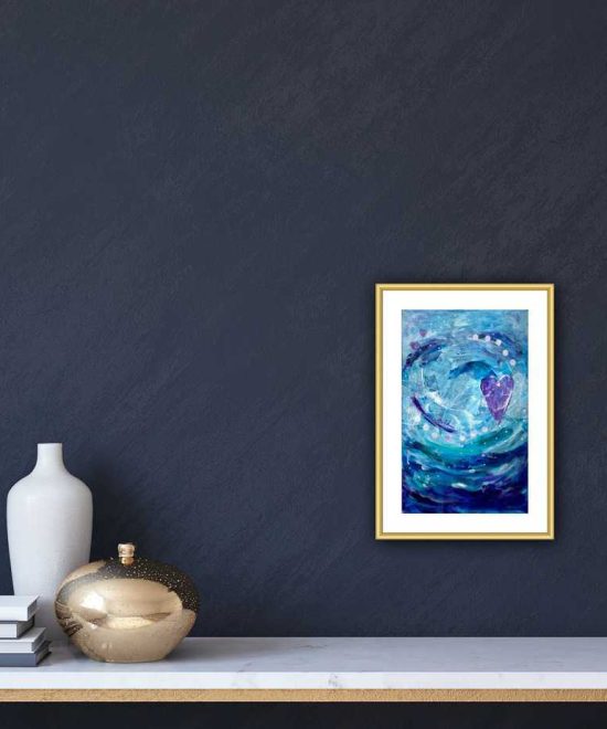 abstract study - “Wild like the waves”