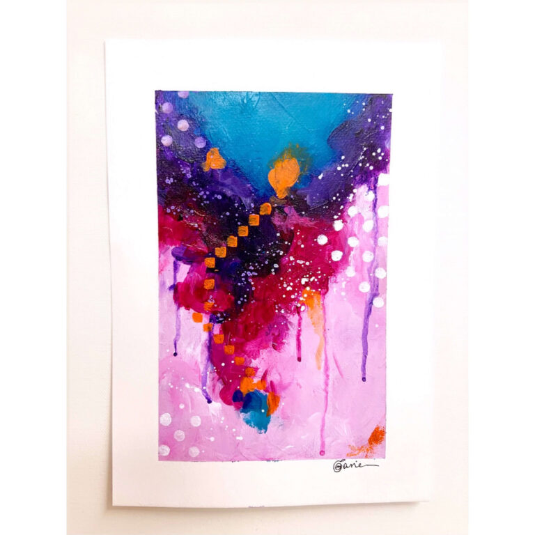 abstract study - overcoming obstacles