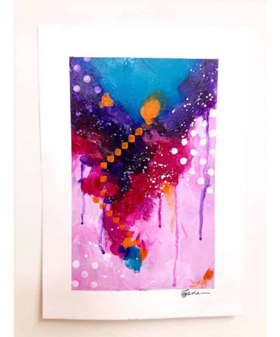 abstract study - overcoming obstacles