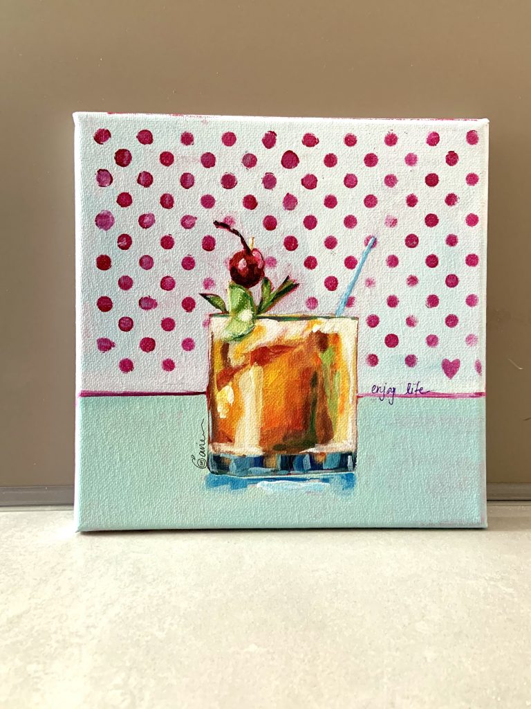 enjoy life painting