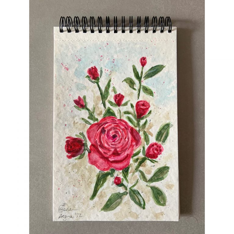 FLOWERS OF AEGINA-ROSES