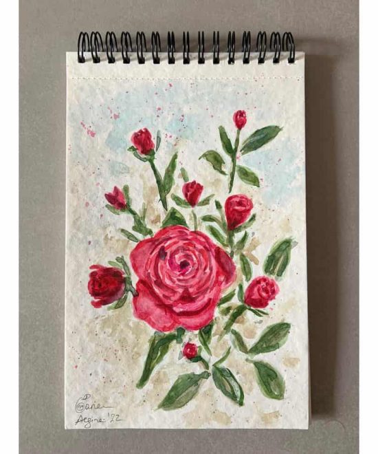 FLOWERS OF AEGINA-ROSES