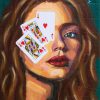 poker face portrait