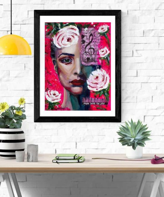 music portrait artwork