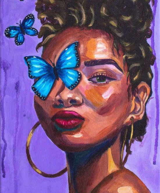 so proud woman's portrait