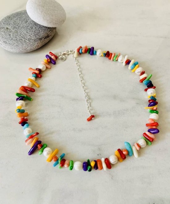 rainbow necklace