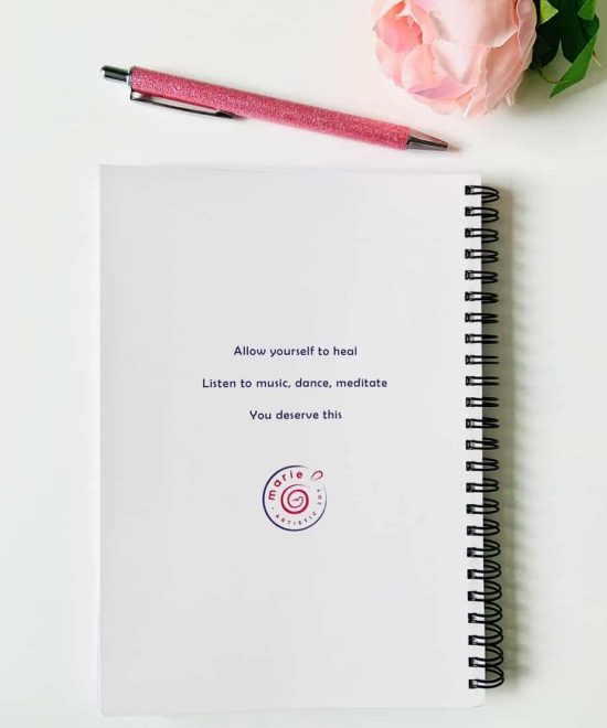 Music heals - spiral notebook image2