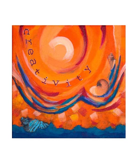 Print of creativity painting, 2nd chakra