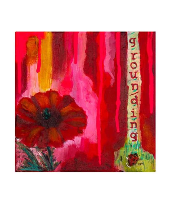 grounding painting as print