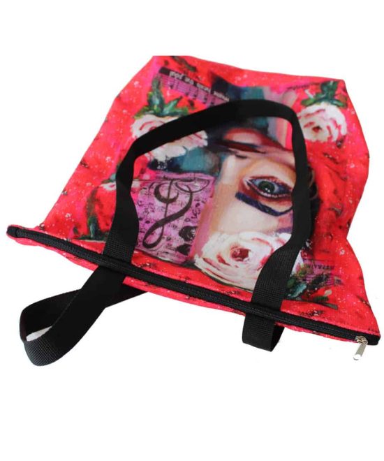 music heals-tote bag-handles