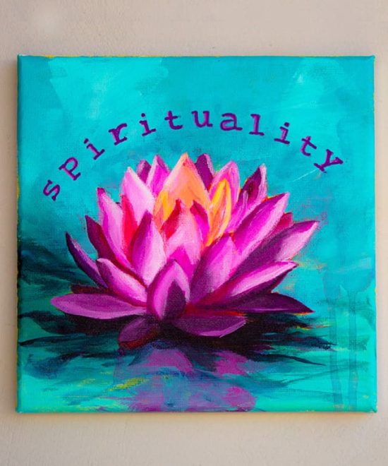 spirituality painting, crown chakra