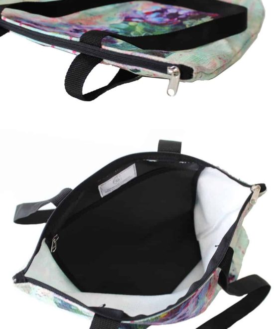 Tote Τσάντα πάνινη - Sensitive, λεπτομέρειες