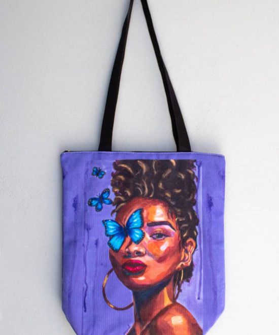 tote bag, so proud, frontside, hanging
