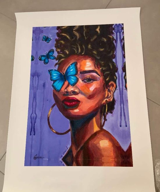 Print of so proud painting