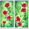 Hibiscus paintings_ two paintings