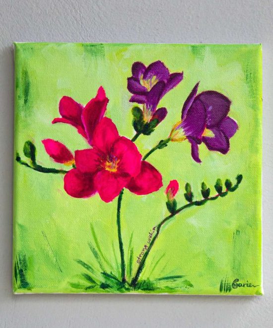 freesias flowers