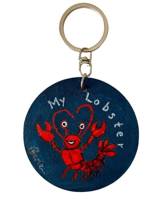 Πρωτότυπο Μπρελόκ 'My Lobster' - στρογγυλό