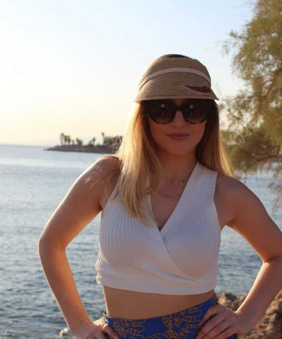 Καπέλο 'Chilli' γεισάκι σε μοντέλο