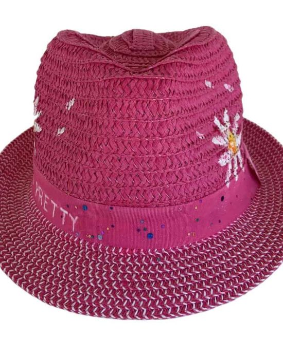 hat daisies_baby_web_4, frontside