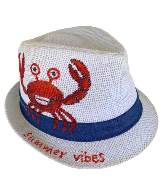 Καπέλο Καβουράκι παιδικό 'Summer vibes'