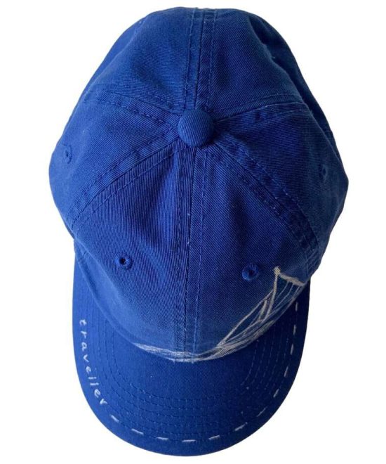 Καπέλο 'traveler' jockey, ιστιοφόρο,λήψη από πάνω