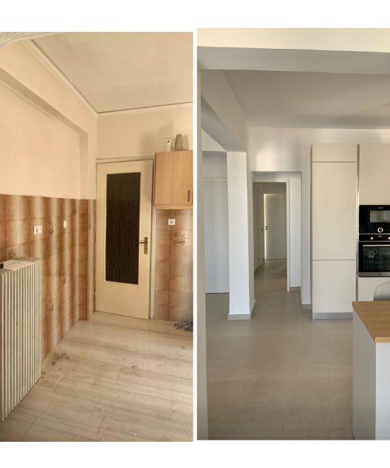 Ανακαίνιση σε Σπίτι στην Γλυφάδα.